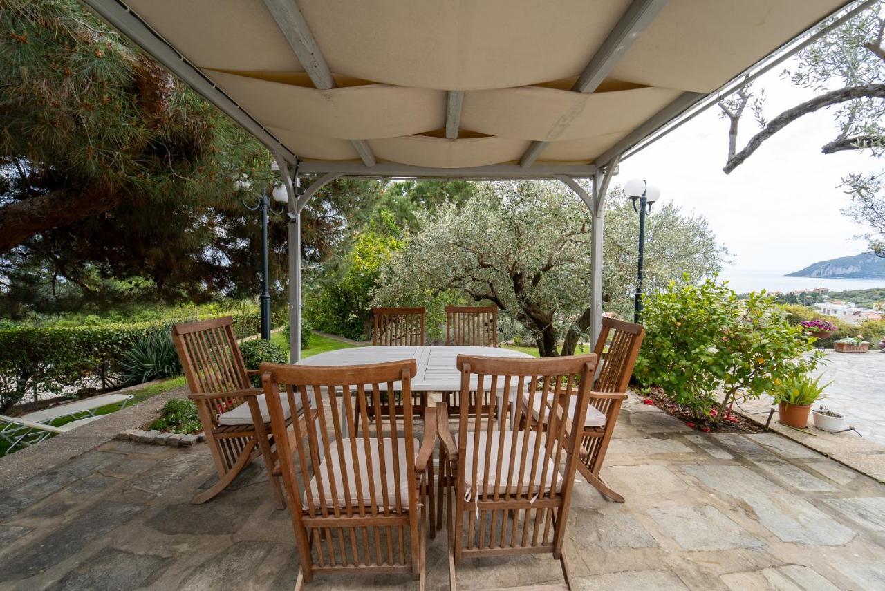 Villa Elia Kavala - Mediterranean Holiday Villa PalaiónTsiflíkion Exterior foto